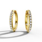 Dazzle Loop Earrings - Image 2