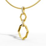 Hexa Link Luxe Pendant - Image 2