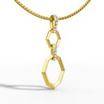 Hexa Link Luxe Pendant - Image 3
