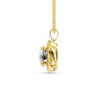 Round Halo Luxe Pendant - Image 3
