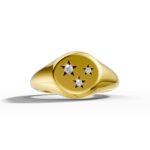 Stellar Trio Ring