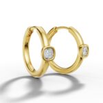 Cushion Radiance Hoops - Image 3